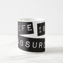 Das Leben ist absurd (Schwarzes Klebeband)