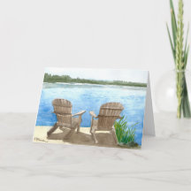 Das Leben ist besser am See, Art Print on