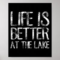 Das Leben ist besser am See Lustiges Camping-Angel