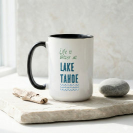 Das Leben ist besser am See Tasse