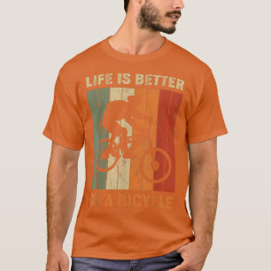 Das Leben ist besser auf dem Fahrrad, Fahrrad 1018 T-Shirt