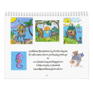 Das Leben ist besser im Roatan-Kalender Kalender