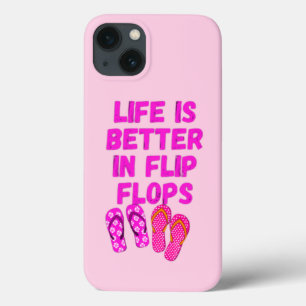 Das Leben ist besser in Flip Flops Case-Mate iPhone Hülle