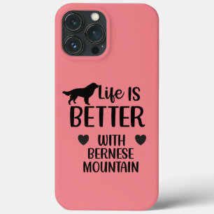 Das Leben ist besser mit dem Berner Hund, Bernese Case-Mate iPhone Hülle