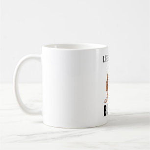 Das Leben ist besser mit einem Beagle Kaffeetasse