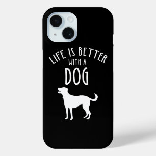 Das Leben ist besser mit einem Hund Case-Mate iPhone Hülle