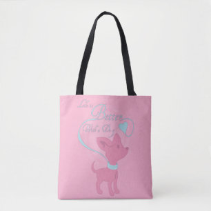 Das Leben ist besser mit einem Hund Tasche