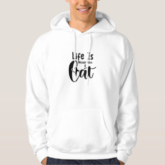Das Leben ist besser mit einem Katzenjungen Hoodie