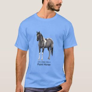 Das Leben ist besser mit einem malerischen Pferd G T-Shirt