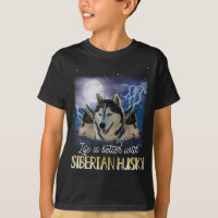Das Leben ist besser mit einem sibirischen Husky