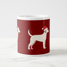 Das Leben ist besser mit einem wedelnden Schwanz – Jumbo-Tasse