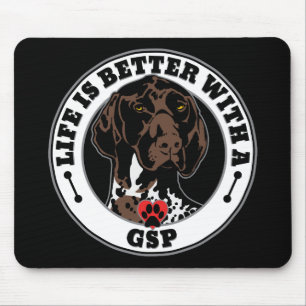 Das Leben ist besser mit einer APS-Hundezucht Mousepad