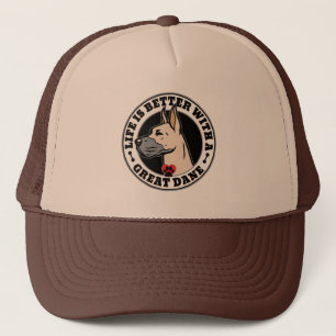 Das Leben ist besser mit einer tollen Hundezucht Truckerkappe