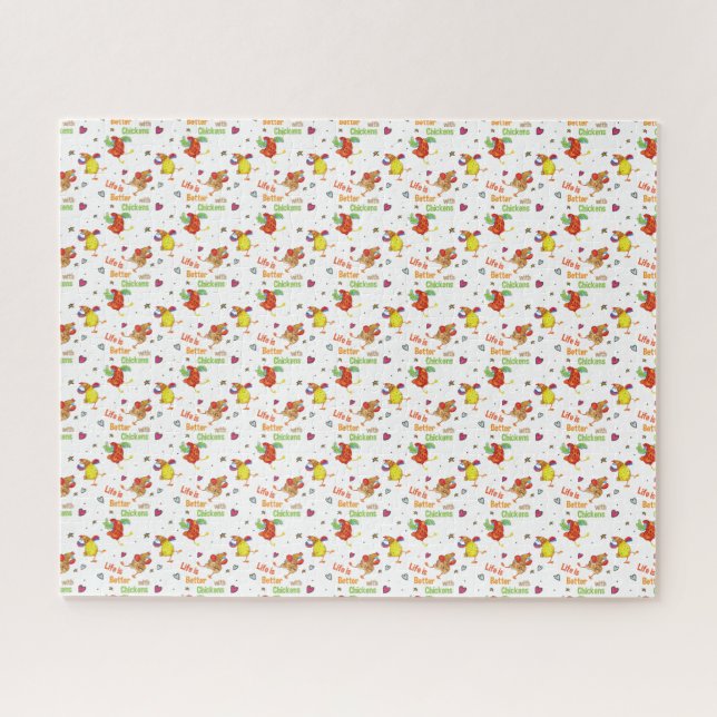 Das Leben ist besser mit Hühnern (Horizontal)