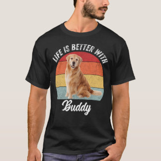 Das Leben ist besser mit Ihrem Päptnamen und Foto  T-Shirt