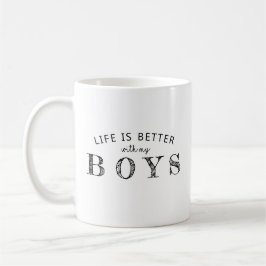 Das Leben ist besser mit meiner Kaffee-Tasse Kaffeetasse