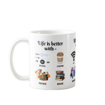 Das Leben ist besser mit Tasse
