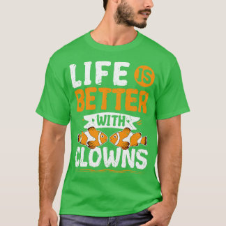 Das Leben ist besser, wenn Clowns Tank Aquarium