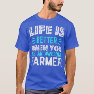 Das Leben ist besser, wenn man ein phantastischer T-Shirt