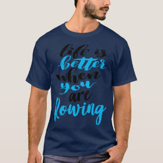 Das Leben ist besser, wenn man mit 3 fährt T-Shirt