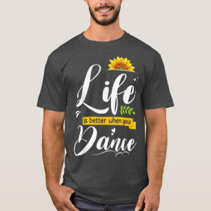 Das Leben ist besser, wenn man über G Niedlich tan T-Shirt