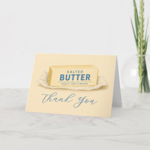 Das Leben ist Butter Mit Einem Baby Butter Baby Sh Dankeskarte
