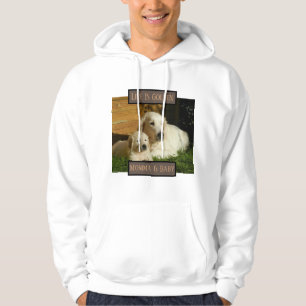 Das Leben ist das Foto des Goldenen Hundes Hoodie