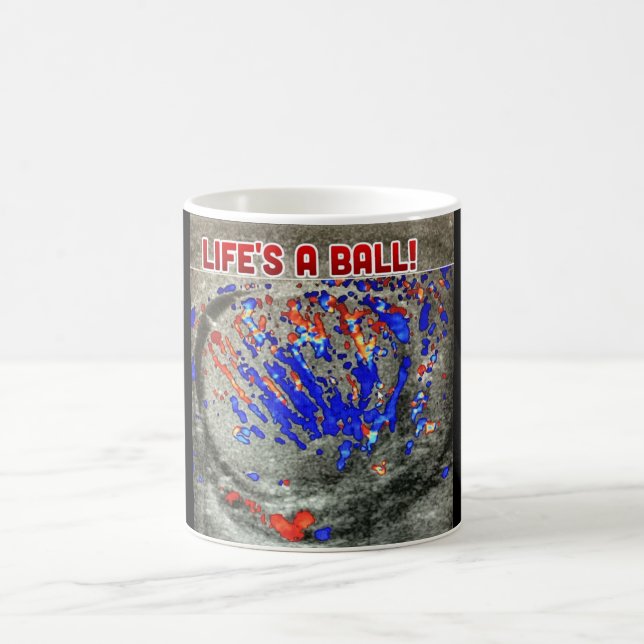 Das Leben ist ein Ball Verwandlungstasse (Mittel)