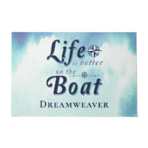 Das Leben ist ein besseres blaues Schiff - Willkom