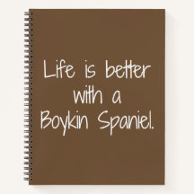 Das Leben ist ein besseres SpiralNotebook