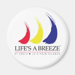 Das Leben ist ein Breeze™_Paint-The-Wind St. Cro Magnet
