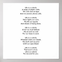 Das Leben ist ein Büro.