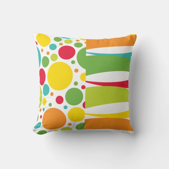Das Leben ist ein Party amerikanisches MOJO Pillow Kissen (Vorderseite)