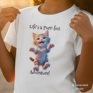 Das Leben ist ein puristisches Abenteuer Niedlich, T-Shirt