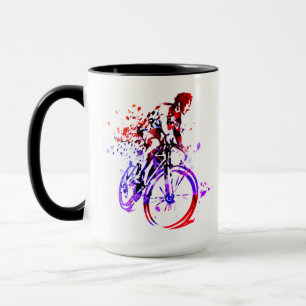 Das Leben ist ein schöner Ausflug: Radfahren Tasse