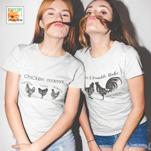 Das Leben ist ein Scrumble, wenn verrückte Lady lu T-Shirt