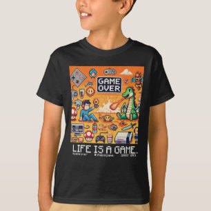 Das Leben ist ein Spiel..: Spielen Sie ab (Kind vo T-Shirt