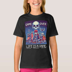 Das Leben ist ein Spiel..: Spielen Sie über (Kind T-Shirt