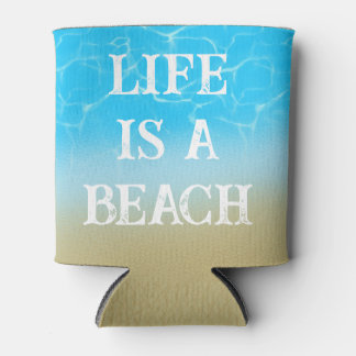 Das Leben ist ein Strand lustige Tote Bag Sommer-G Dosenkühler