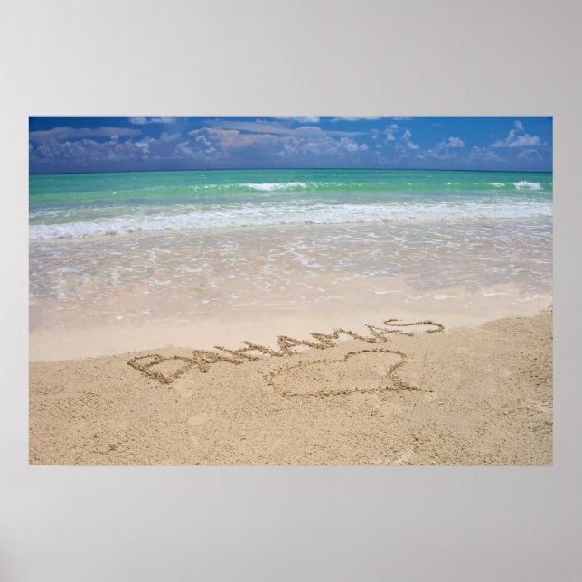 Das Leben ist ein Strand Poster (Vorne)