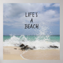 Das Leben ist ein Strand