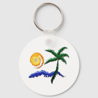 Das Leben ist ein Strand Schlüsselanhänger