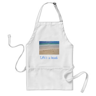 Das Leben ist ein Strand Schürze
