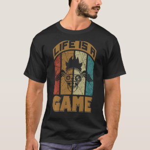 Das Leben ist ein Videospiel Funny Gaming Grafik P T-Shirt