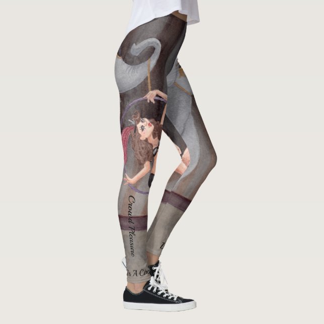 Das Leben ist ein Zirkus! Leggings für Frauen (Rechts)