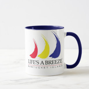 Das Leben ist eine Breeze®_Paint-The-Wind_Nantucke Tasse