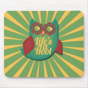 Das Leben ist eine Heule Mousepad