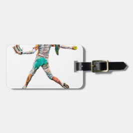 Das Leben ist eine Neigung Gepäckanhänger