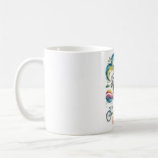 Das Leben ist eine Reise Genießen Sie die Reise In Kaffeetasse