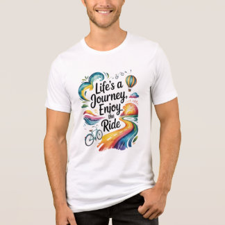 Das Leben ist eine Reise Genießen Sie die Reise In Tri-Blend Shirt